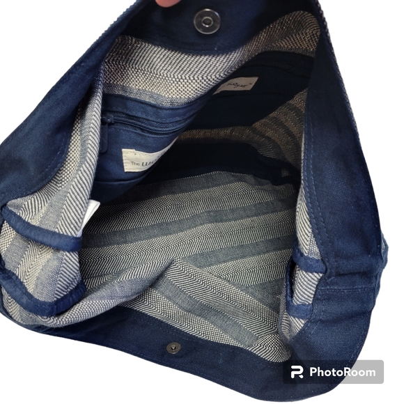 Thirty One | Retro Metro Large Canvas Tote Bag Purse - Picture 8 of 14